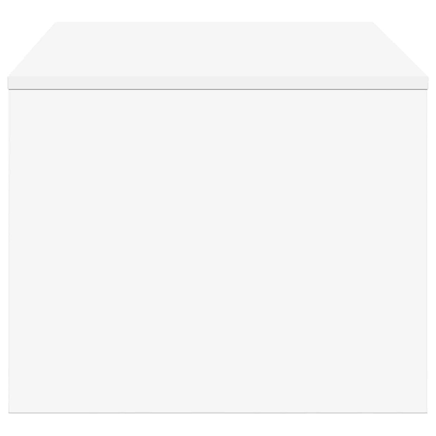 vidaXL Coffee Table White 80 x 50 x 40 cm Engineered Wood