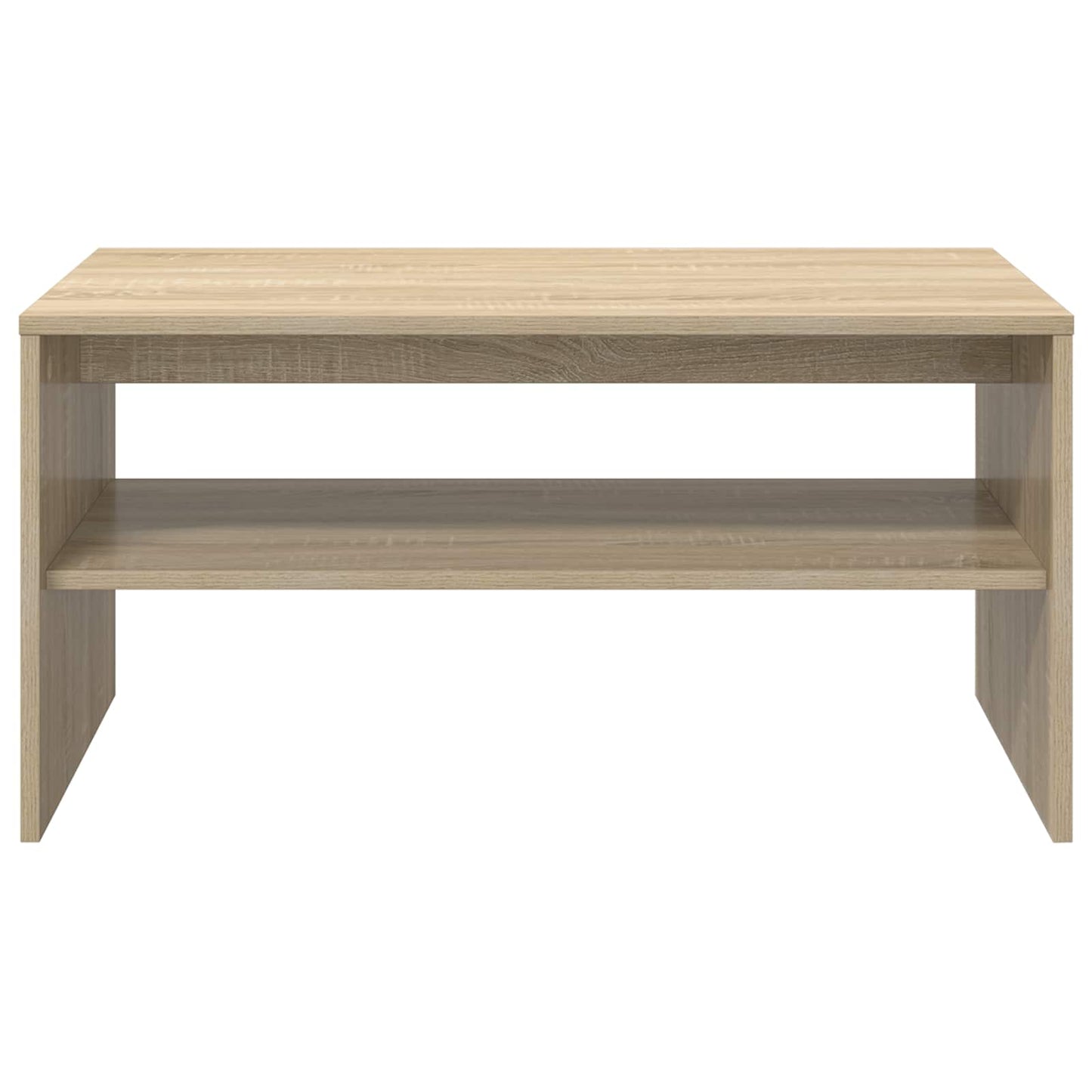 vidaXL Coffee Table Sonoma Oak 80 x 50 x 40 cm Engineered Wood