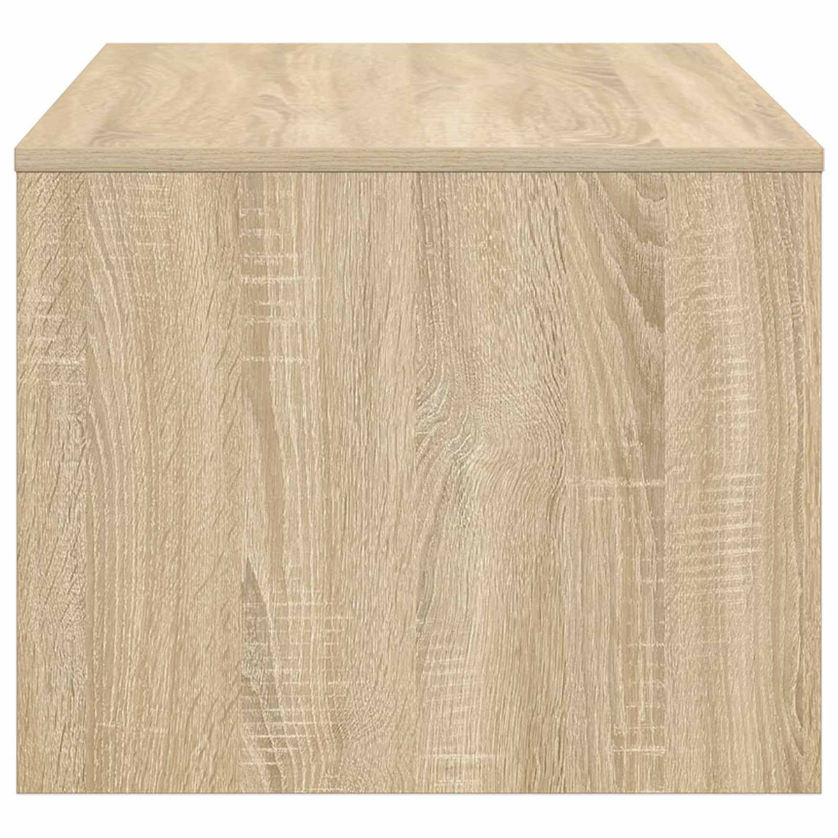 vidaXL Coffee Table Sonoma Oak 80 x 50 x 40 cm Engineered Wood