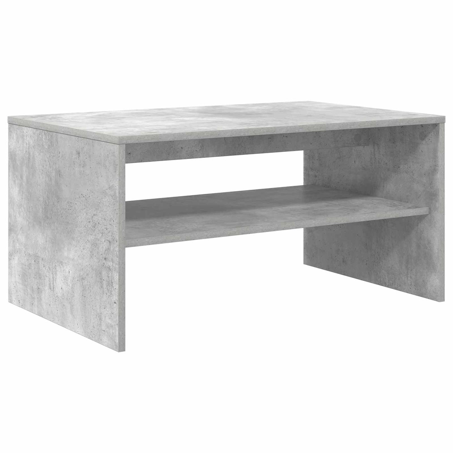 vidaXL Coffee Table Concrete Grey 80 x 50 x 40 cm Engineered Wood