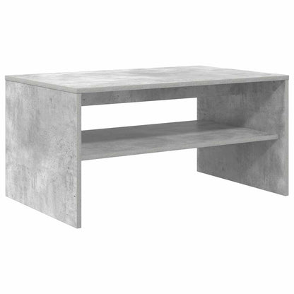 vidaXL Coffee Table Concrete Grey 80 x 50 x 40 cm Engineered Wood