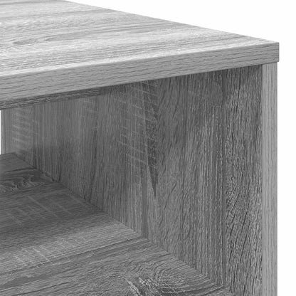 vidaXL Coffee Table Grey Sonoma 80 x 50 x 40 cm Engineered Wood