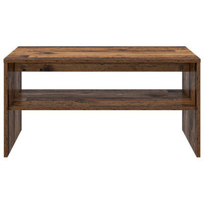 vidaXL Coffee Table Old Wood 80 x 50 x 40 cm Engineered Wood