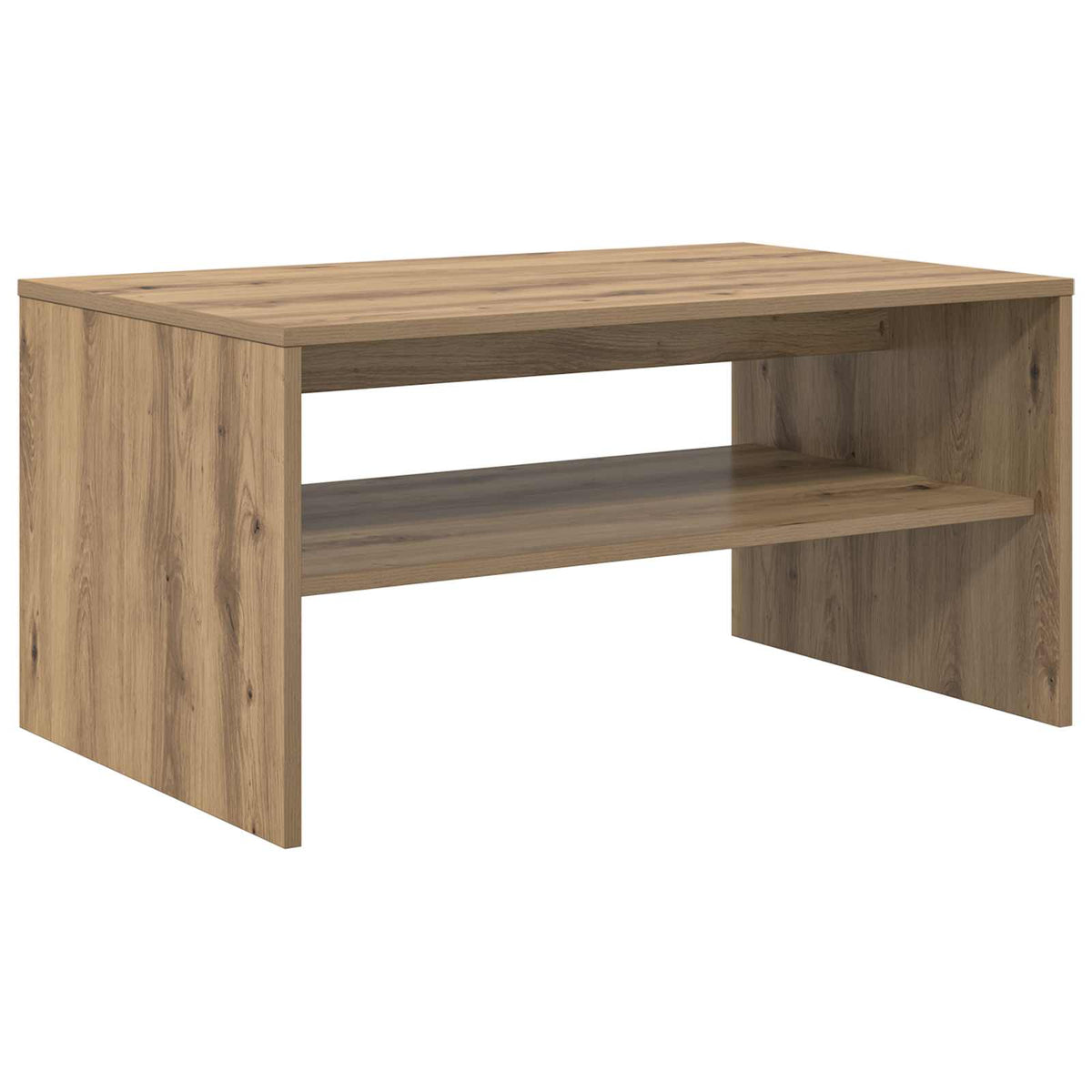 vidaXL Coffee Table Artisan Oak 80 x 50 x 40 cm Engineered Wood