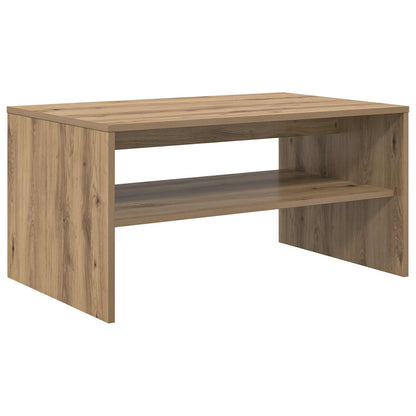vidaXL Coffee Table Artisan Oak 80 x 50 x 40 cm Engineered Wood