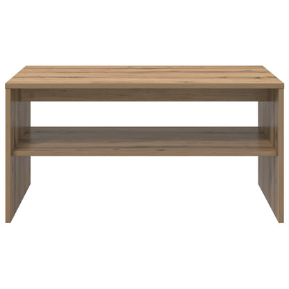 vidaXL Coffee Table Artisan Oak 80 x 50 x 40 cm Engineered Wood