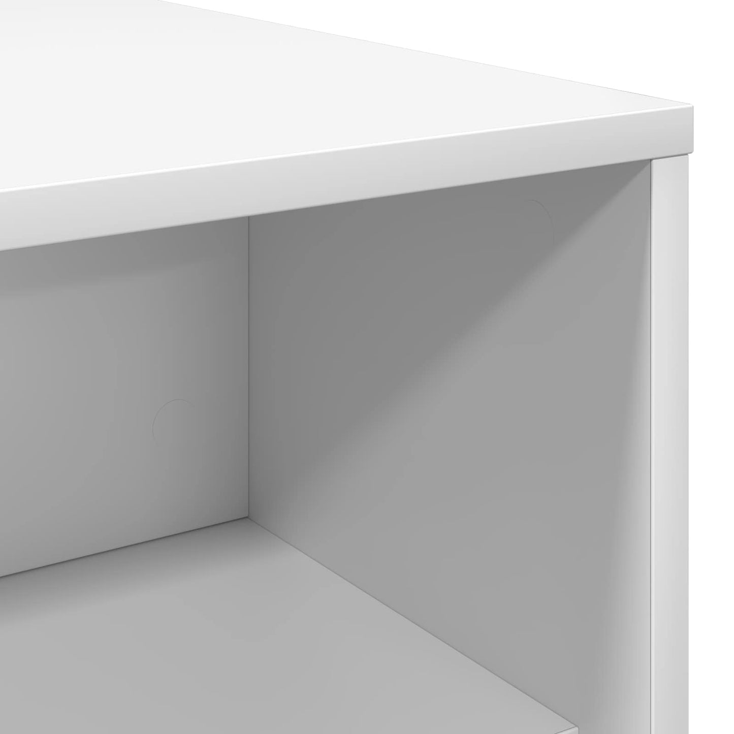 vidaXL Coffee Table White 100 x 50 x 40 cm Engineered Wood