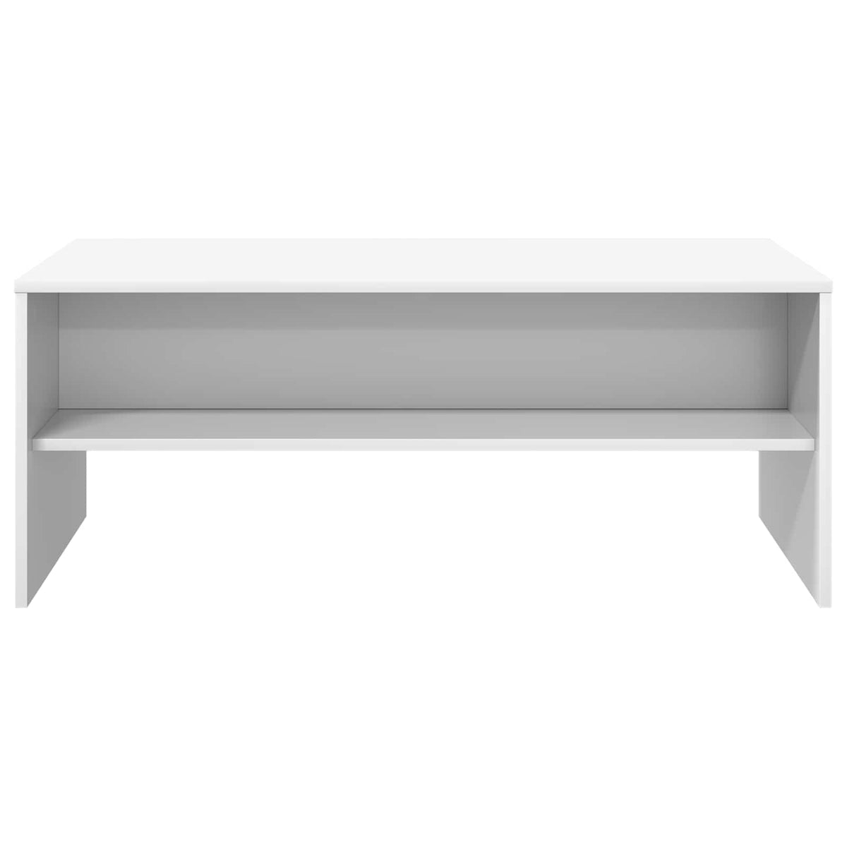 vidaXL Coffee Table White 100 x 50 x 40 cm Engineered Wood