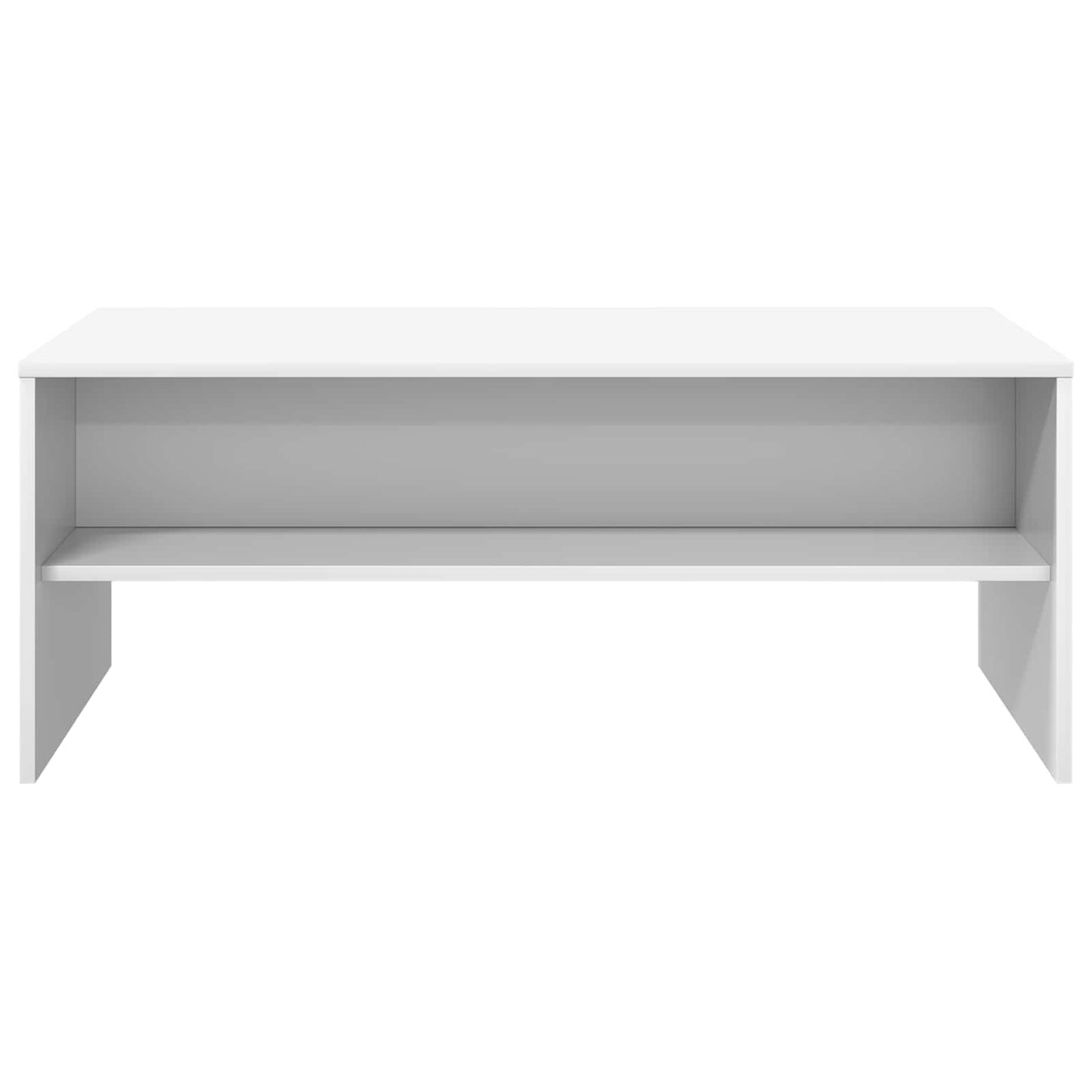 vidaXL Coffee Table White 100 x 50 x 40 cm Engineered Wood