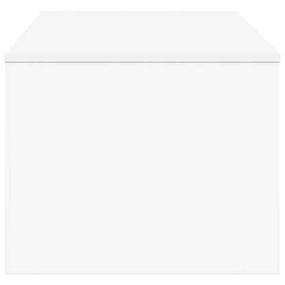 vidaXL Coffee Table White 100 x 50 x 40 cm Engineered Wood