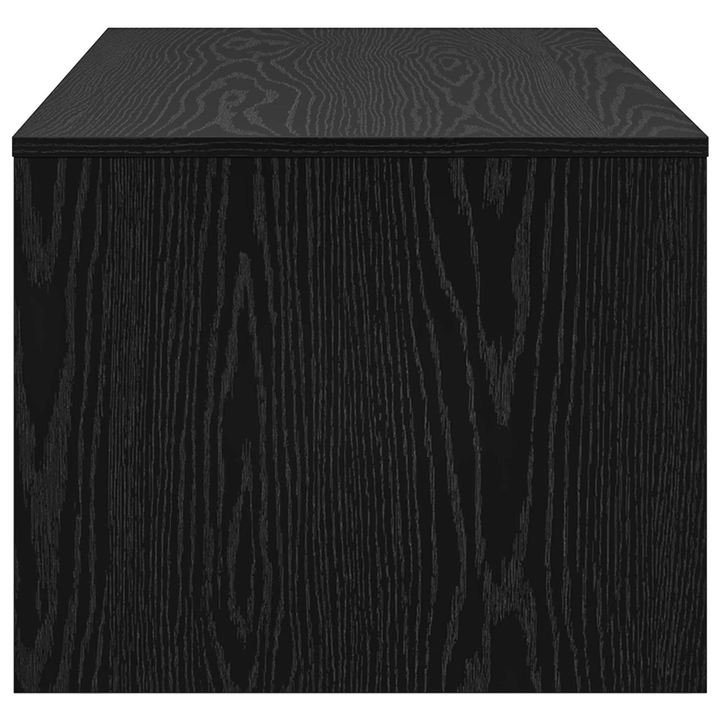 vidaXL Coffee Table Black Oak 100 x 50 x 40 cm Engineered Wood