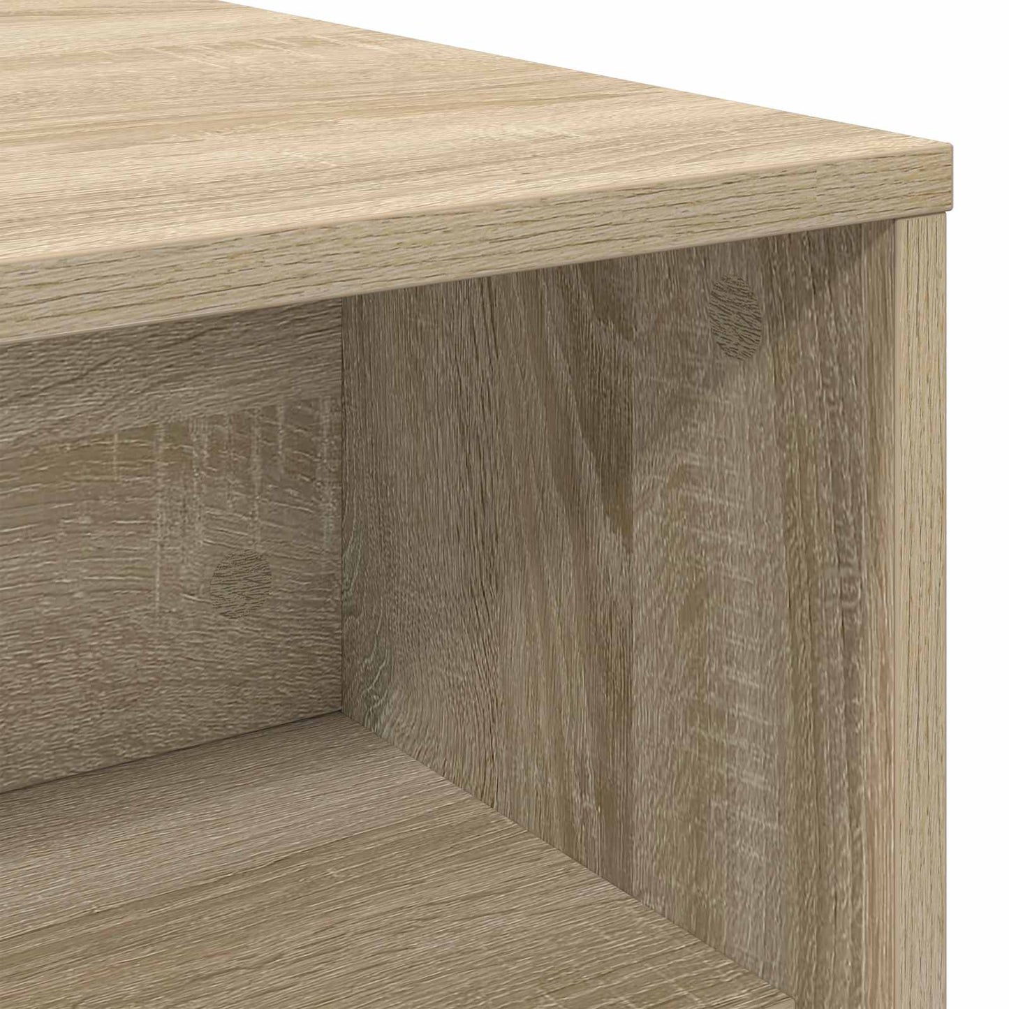 vidaXL Coffee Table Sonoma Oak 100 x 50 x 40 cm Engineered Wood