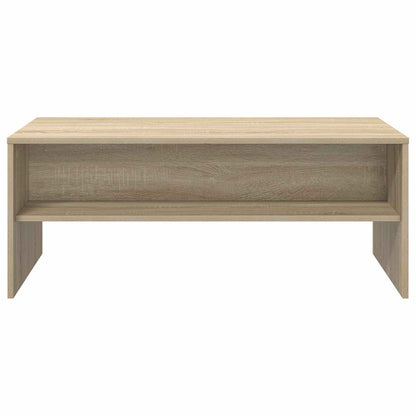 vidaXL Coffee Table Sonoma Oak 100 x 50 x 40 cm Engineered Wood