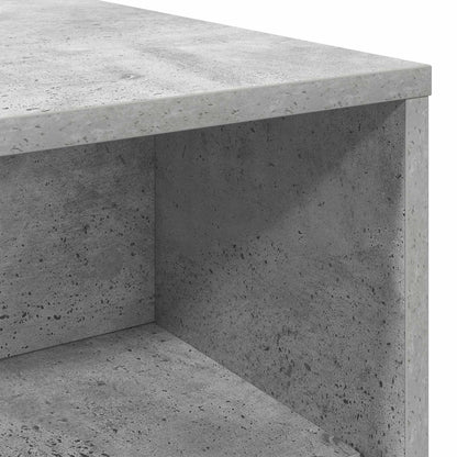 vidaXL Coffee Table Concrete Grey 100 x 50 x 40 cm Engineered Wood