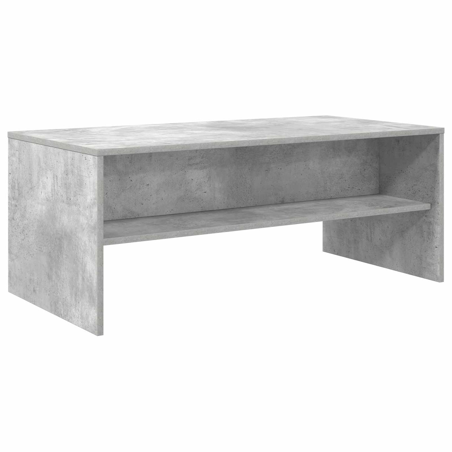 vidaXL Coffee Table Concrete Grey 100 x 50 x 40 cm Engineered Wood