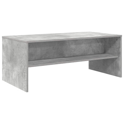 vidaXL Coffee Table Concrete Grey 100 x 50 x 40 cm Engineered Wood