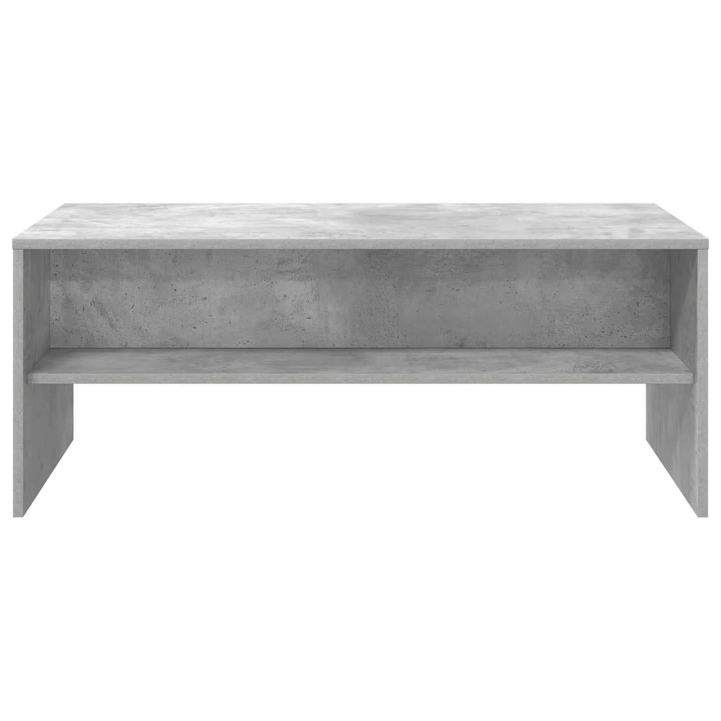 vidaXL Coffee Table Concrete Grey 100 x 50 x 40 cm Engineered Wood