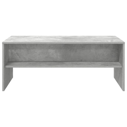 vidaXL Coffee Table Concrete Grey 100 x 50 x 40 cm Engineered Wood