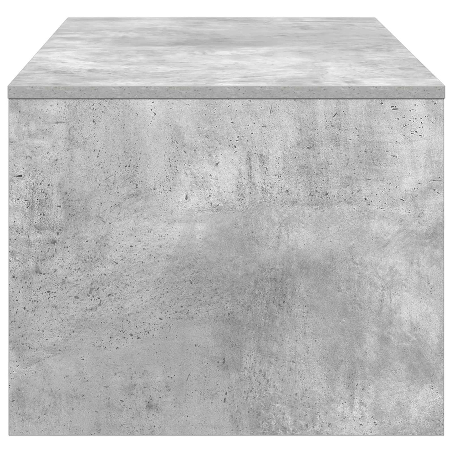 vidaXL Coffee Table Concrete Grey 100 x 50 x 40 cm Engineered Wood