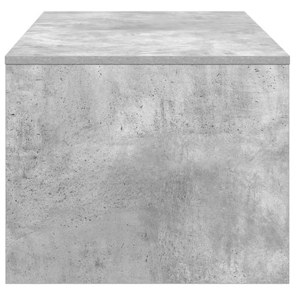 vidaXL Coffee Table Concrete Grey 100 x 50 x 40 cm Engineered Wood