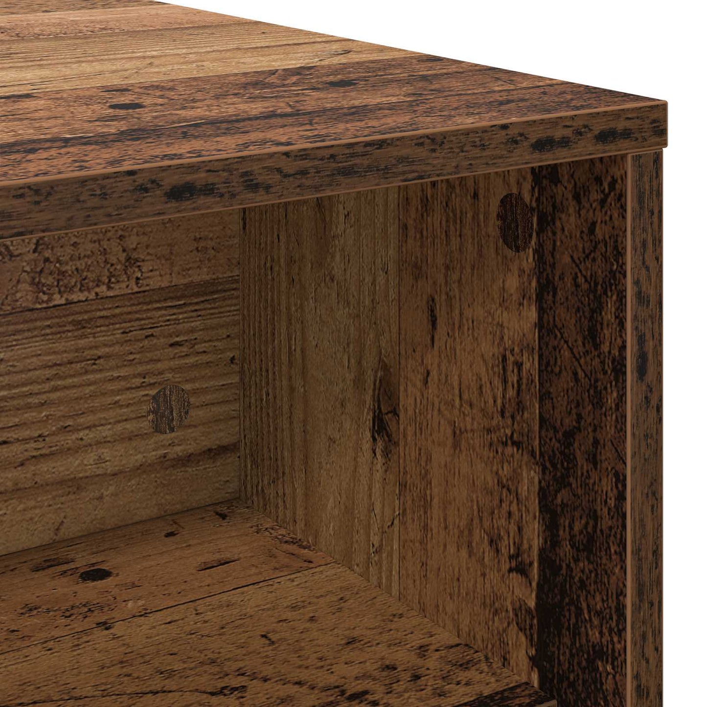 vidaXL Coffee Table Old Wood 100 x 50 x 40 cm Engineered Wood