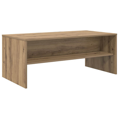 vidaXL Coffee Table Artisan Oak 100 x 50 x 40 cm Engineered Wood