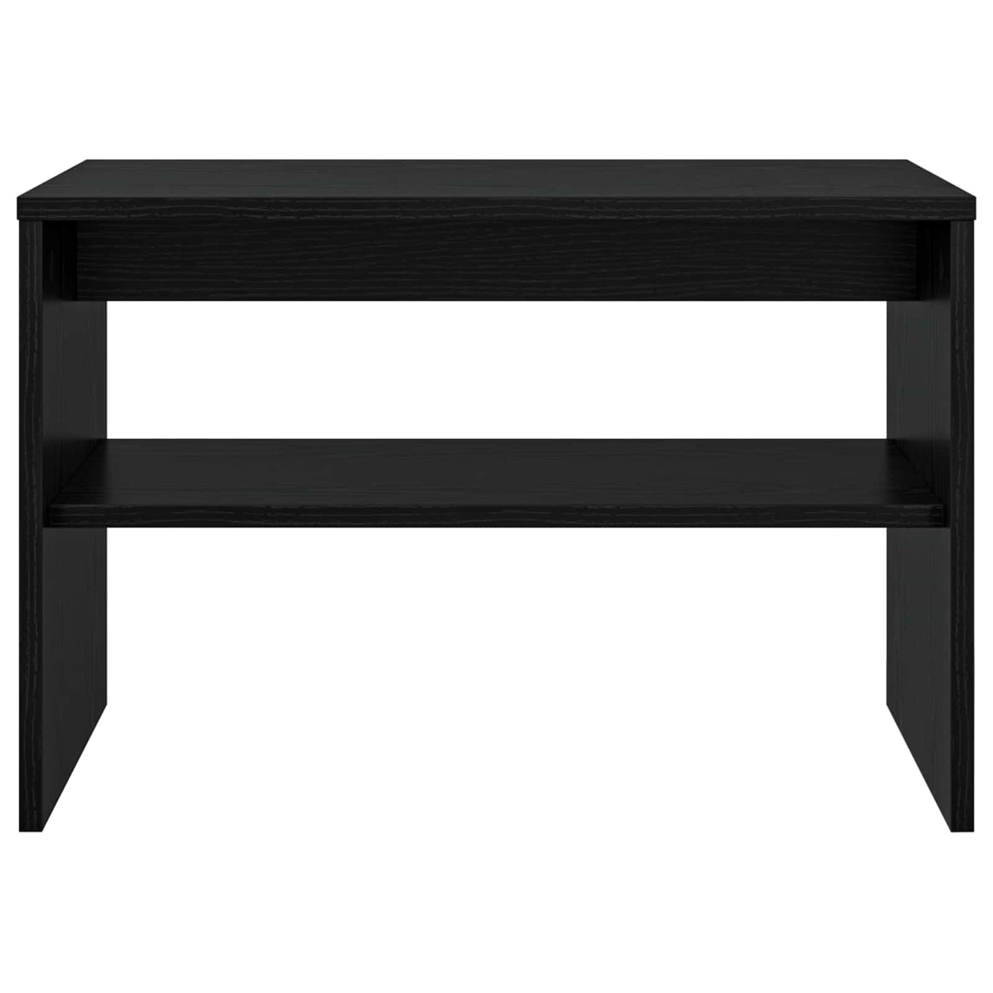 vidaXL TV Cabinet Black Oak 60 x 35 x 40 cm Engineered Wood