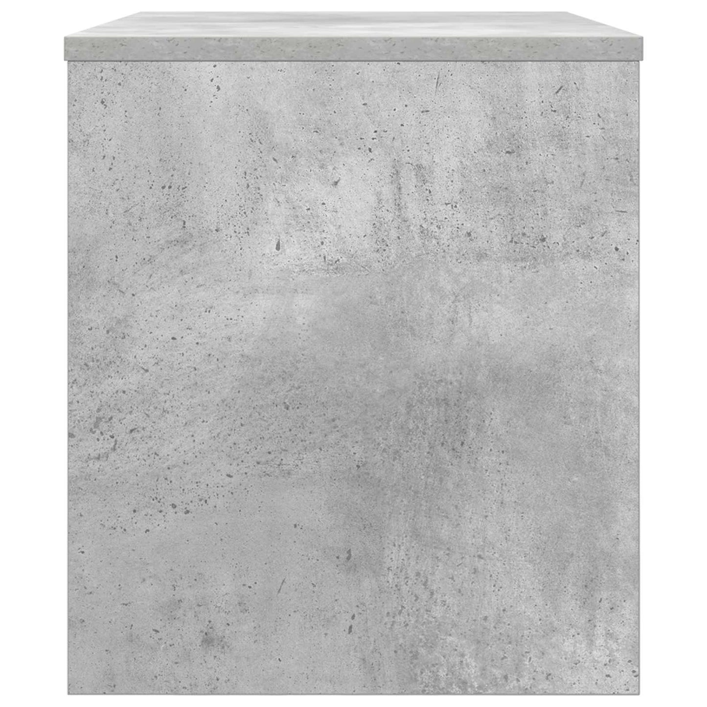 vidaXL TV Cabinet Concrete Grey 60 x 35 x 40 cm Engineered Wood