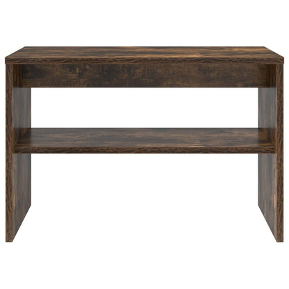 vidaXL TV Cabinet Smoked Oak 60 x 35 x 40 cm Engineered Wood