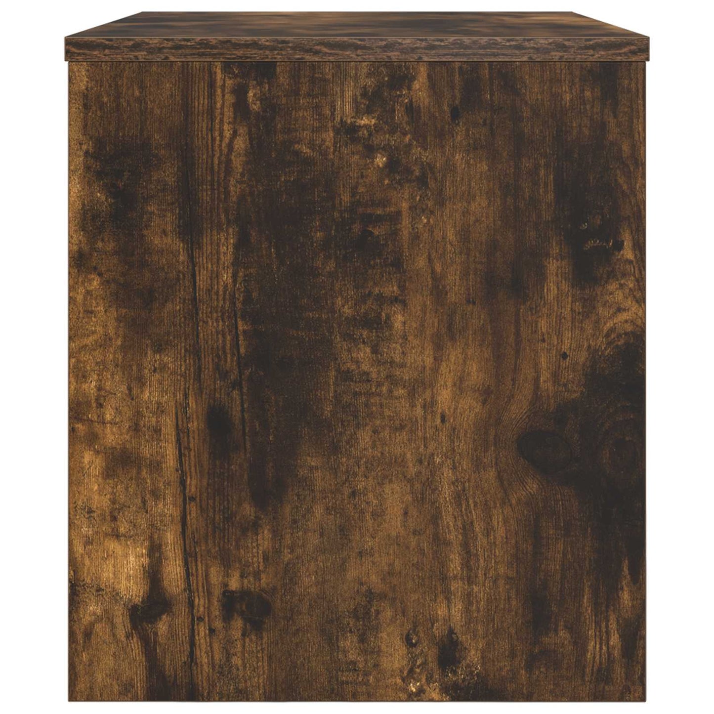 vidaXL TV Cabinet Smoked Oak 60 x 35 x 40 cm Engineered Wood