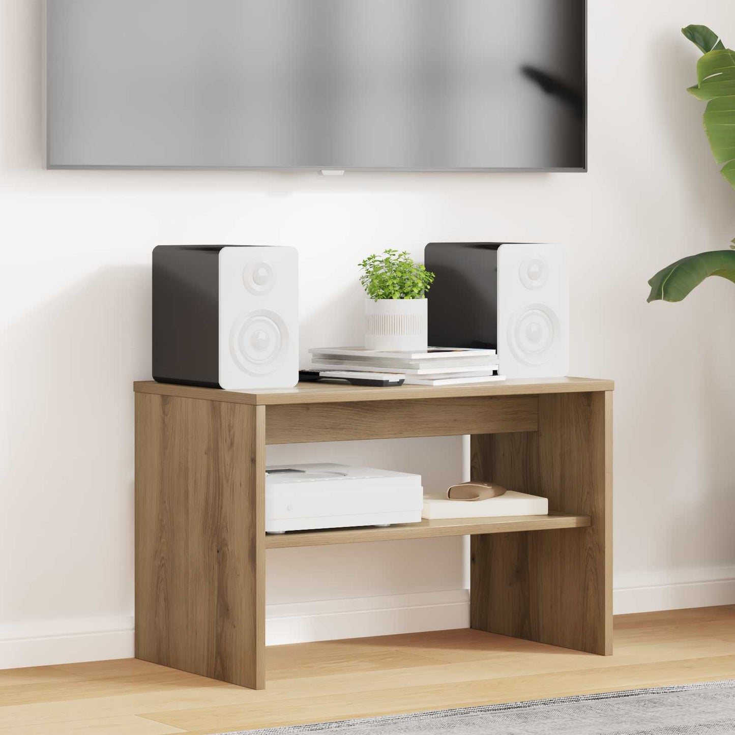 vidaXL TV Cabinet 60 x 35 x 40 cm Artisan Oak Engineered Wood