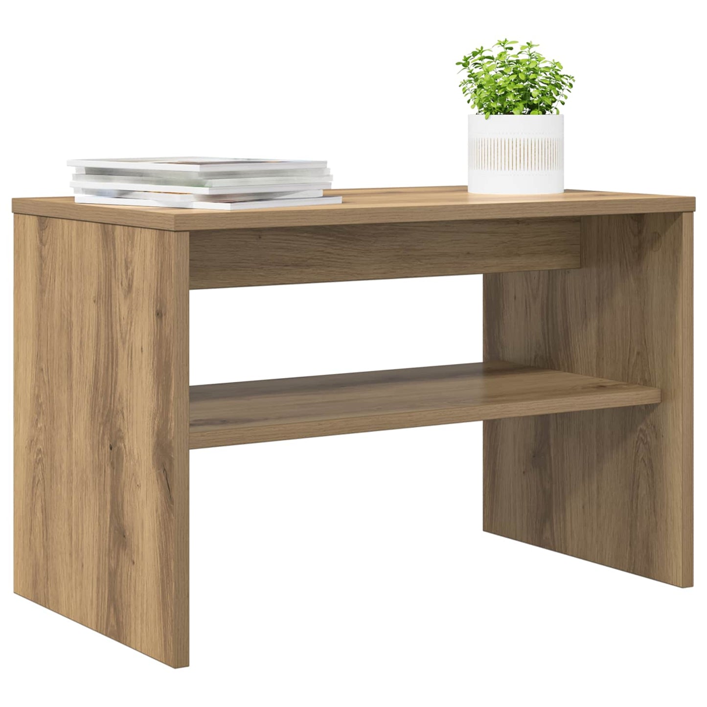 vidaXL TV Cabinet 60 x 35 x 40 cm Artisan Oak Engineered Wood