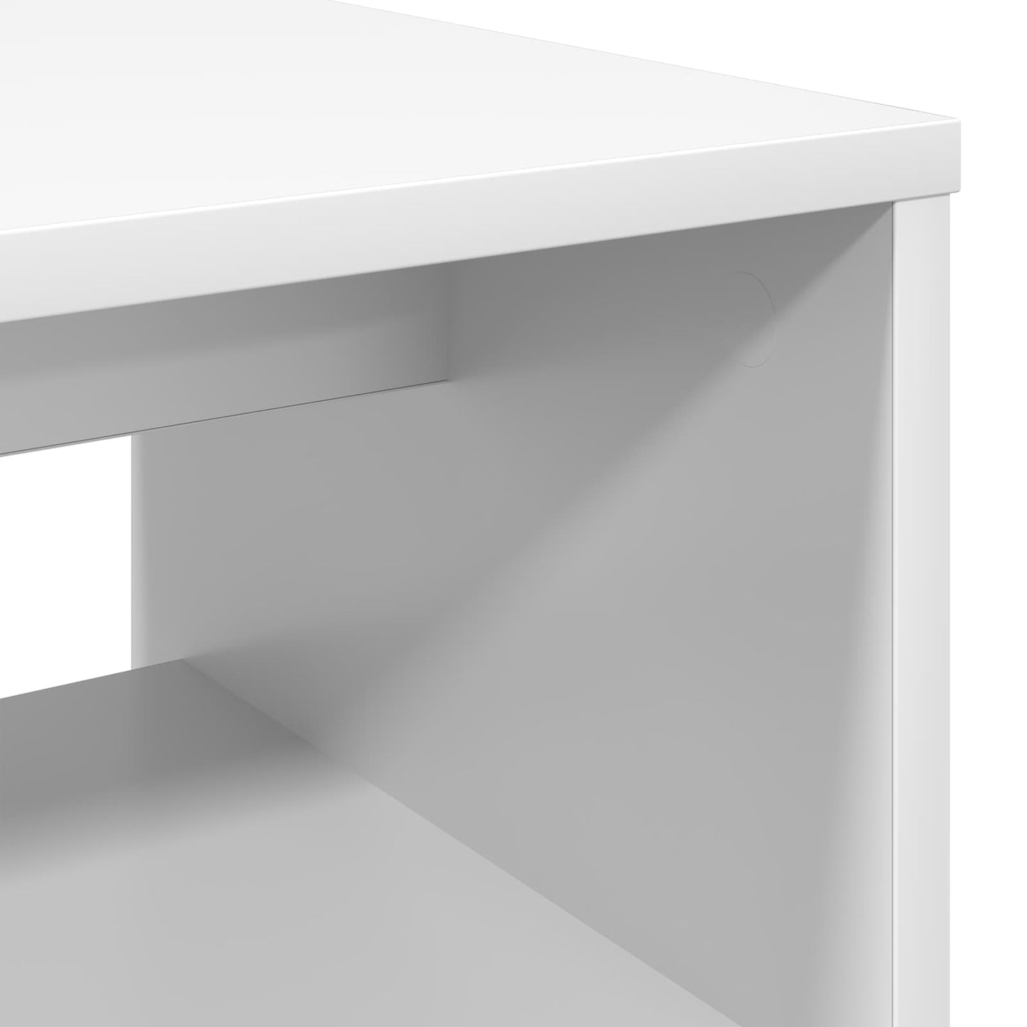 vidaXL TV Cabinet 80 x 35 x 40 cm White Engineered Wood