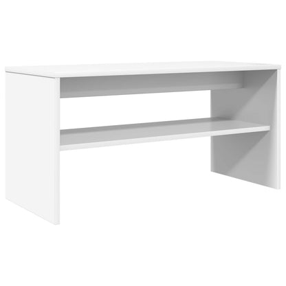vidaXL TV Cabinet 80 x 35 x 40 cm White Engineered Wood