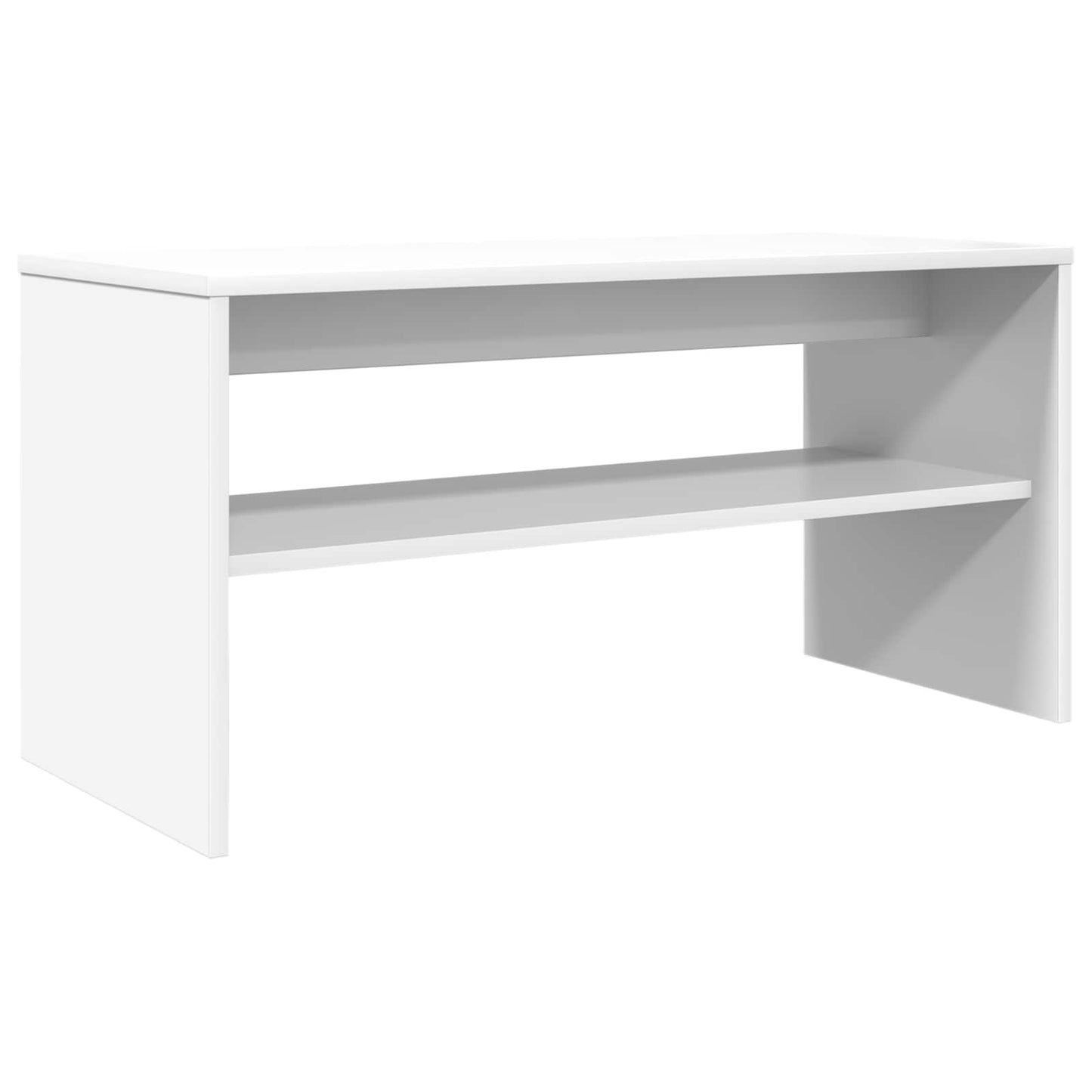vidaXL TV Cabinet 80 x 35 x 40 cm White Engineered Wood