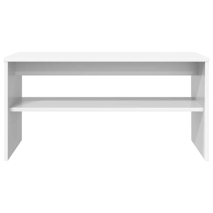 vidaXL TV Cabinet 80 x 35 x 40 cm White Engineered Wood