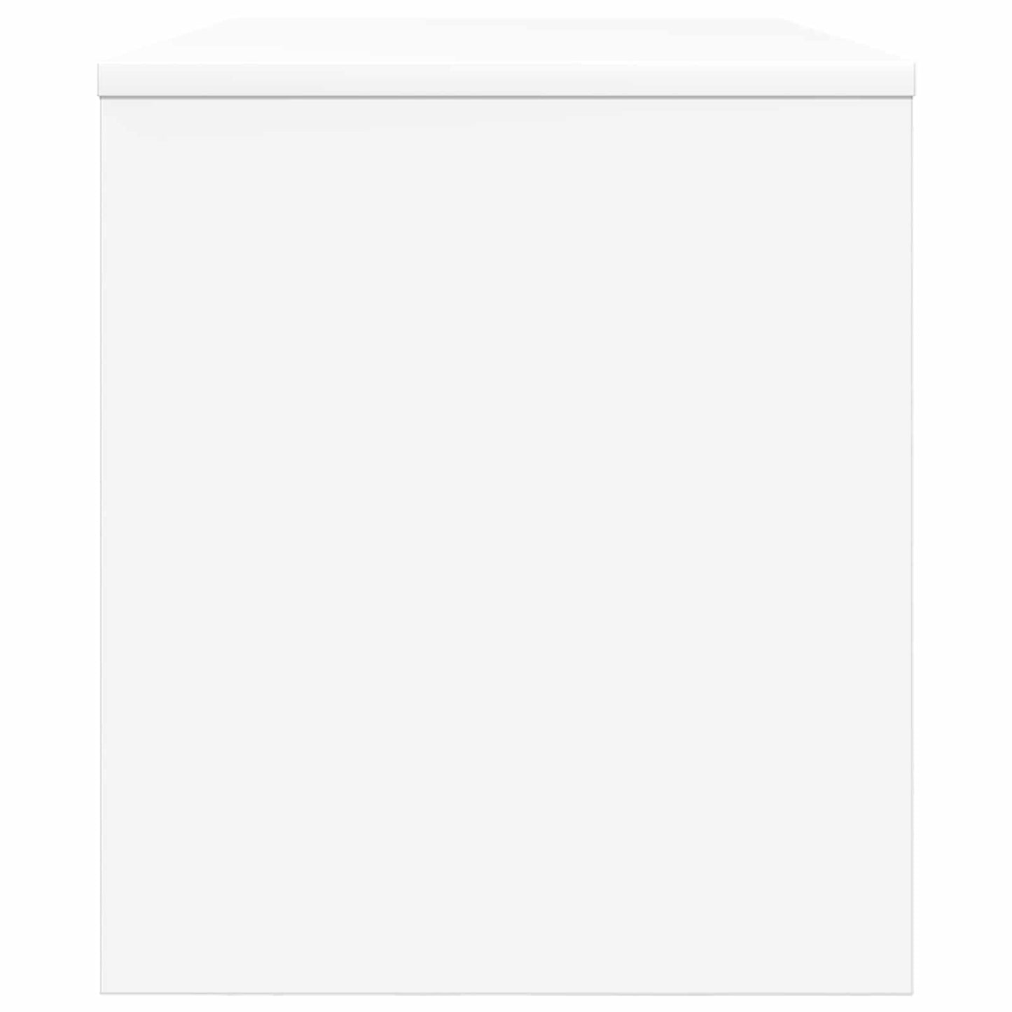 vidaXL TV Cabinet 80 x 35 x 40 cm White Engineered Wood
