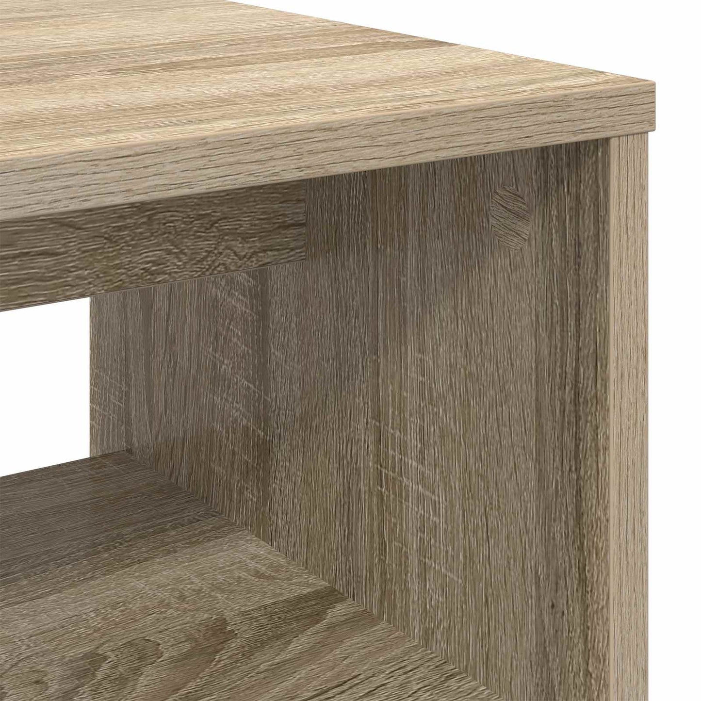 vidaXL TV Cabinet 80 x 35 x 40 cm Sonoma Oak Engineered Wood