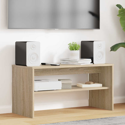 vidaXL TV Cabinet 80 x 35 x 40 cm Sonoma Oak Engineered Wood