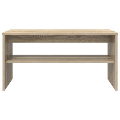 vidaXL TV Cabinet 80 x 35 x 40 cm Sonoma Oak Engineered Wood