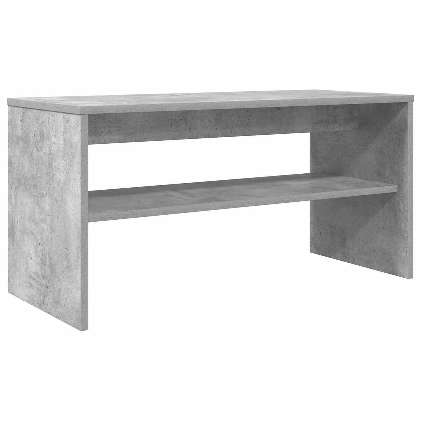 vidaXL TV Cabinet 80 x 35 x 40 cm Concrete Grey Engineered Wood