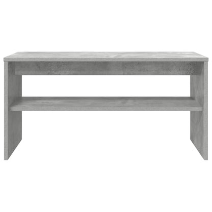 vidaXL TV Cabinet 80 x 35 x 40 cm Concrete Grey Engineered Wood