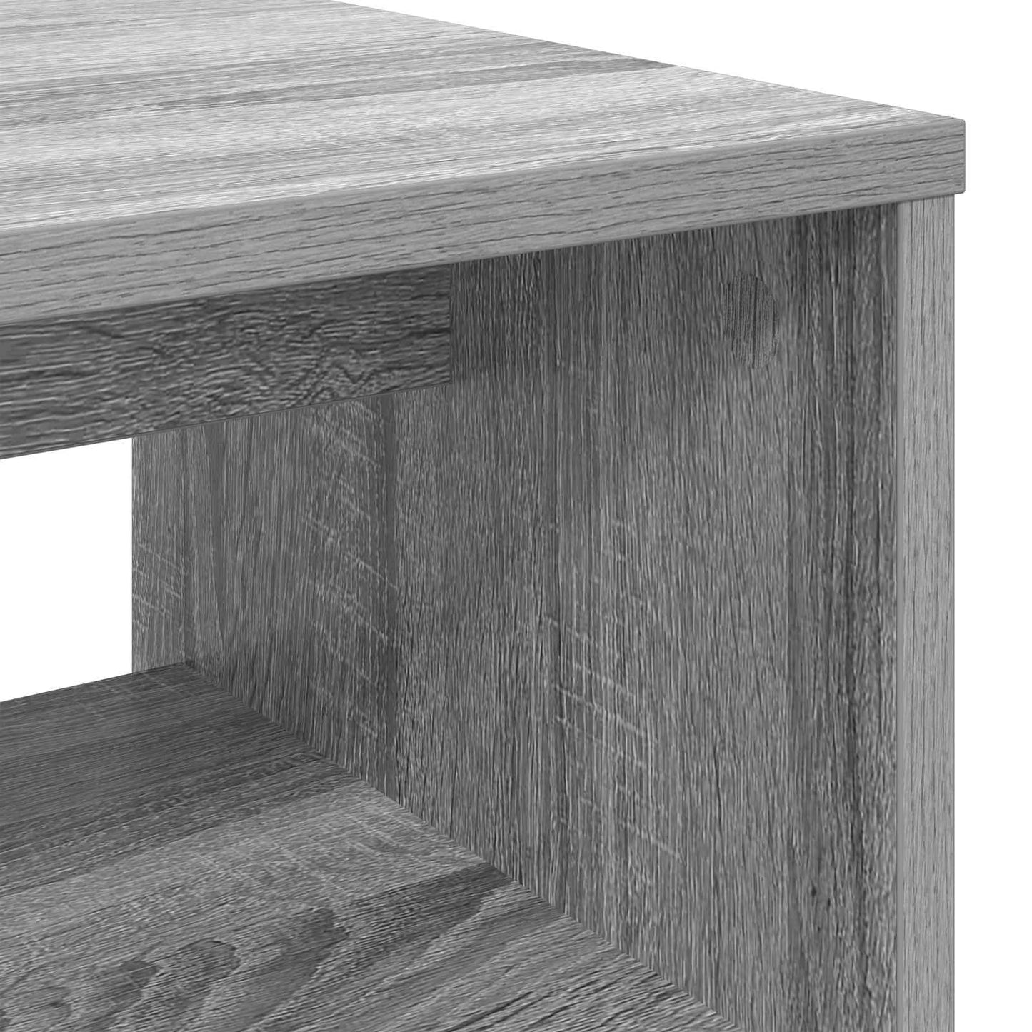 vidaXL TV Cabinet 80 x 35 x 40 cm Grey Sonoma Engineered Wood