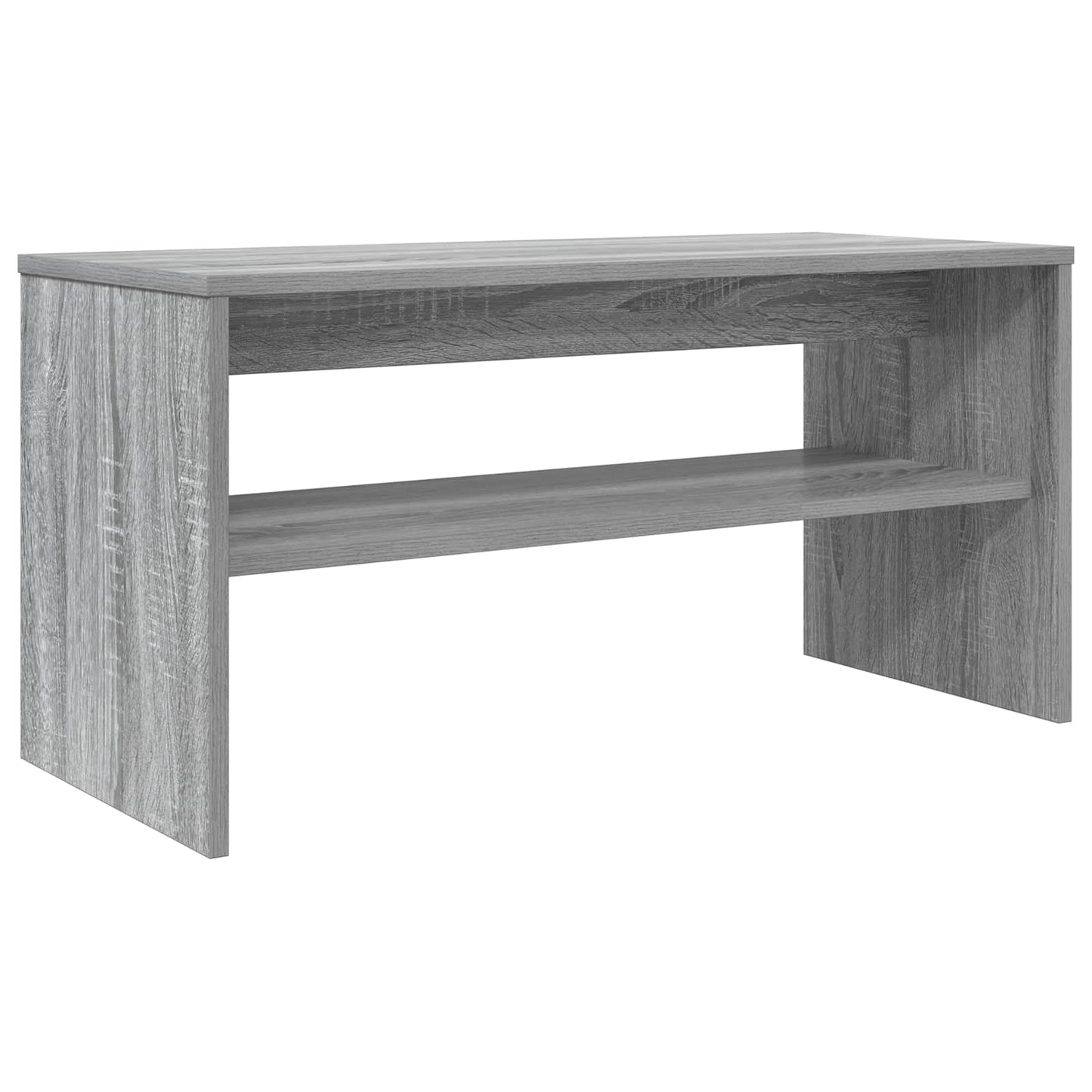 vidaXL TV Cabinet 80 x 35 x 40 cm Grey Sonoma Engineered Wood