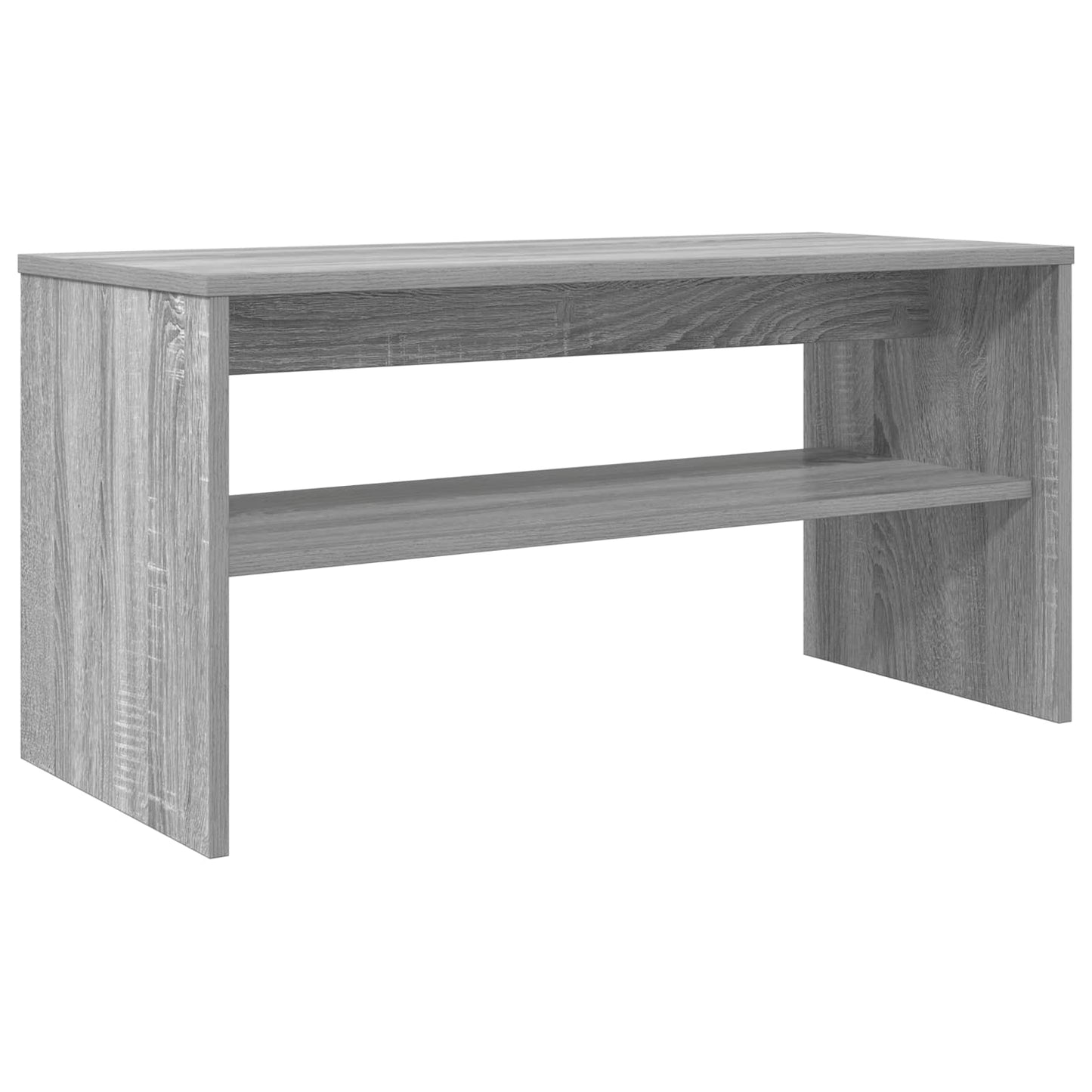 vidaXL TV Cabinet 80 x 35 x 40 cm Grey Sonoma Engineered Wood