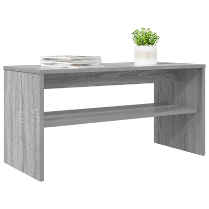 vidaXL TV Cabinet 80 x 35 x 40 cm Grey Sonoma Engineered Wood