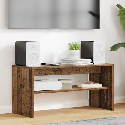 vidaXL TV Cabinet 80 x 35 x 40 cm Old Wood Engineered Wood