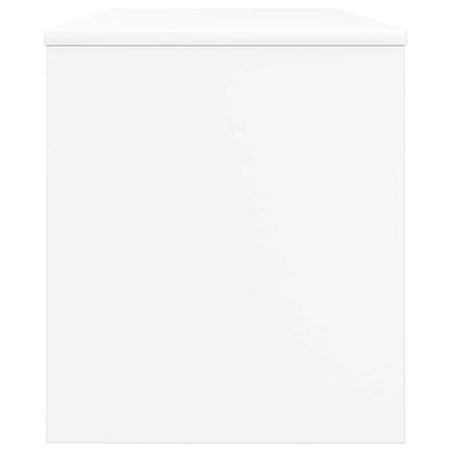 vidaXL TV Cabinet White 100 x 35 x 40 cm Engineered Wood