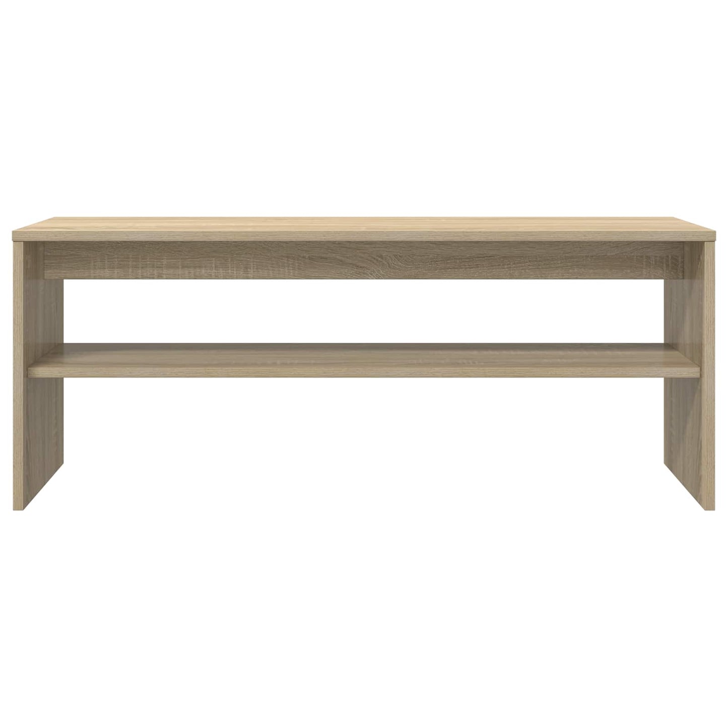 vidaXL TV Cabinet Sonoma Oak 100 x 35 x 40 cm Engineered Wood