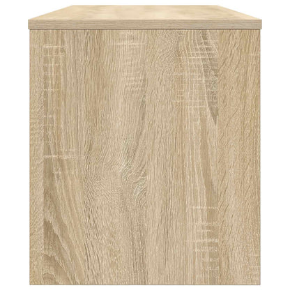 vidaXL TV Cabinet Sonoma Oak 100 x 35 x 40 cm Engineered Wood